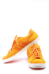 Image showing Orange shoe