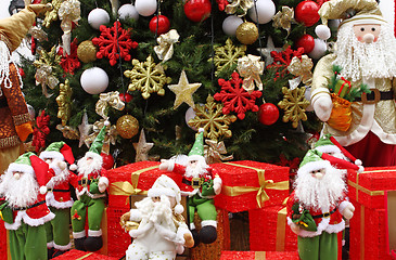 Image showing Christmas theme: Santa gifts, 