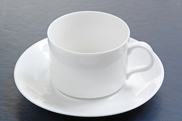 Image showing Perfect white coffee cup