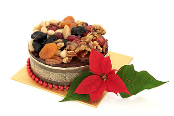 Image showing Christmas Cake