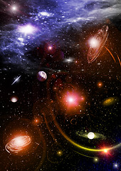 Image showing space sky