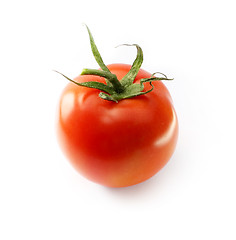 Image showing fresh tomato on white