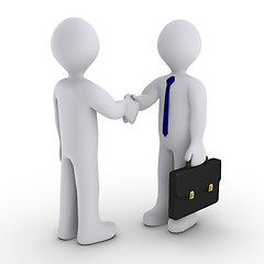 Image showing Handshake to close the deal