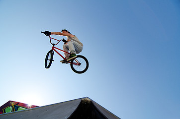 Image showing BMX Bike Stunt Table Top