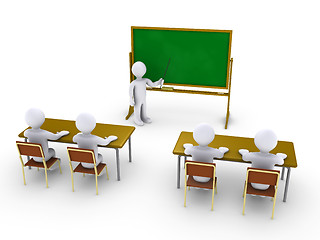 Image showing Business training as in school