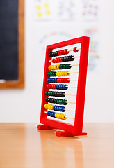 Image showing Abacus in class room