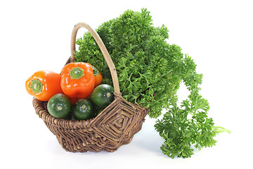 Image showing Vegetable Basket