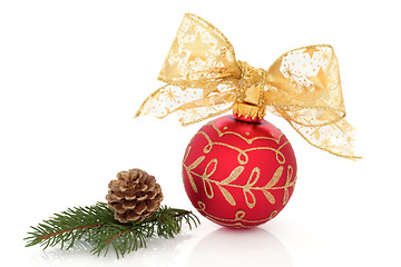 Image showing Christmas Bauble