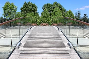 Image showing pedestrian bridge