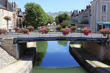 Image showing bridge over a river