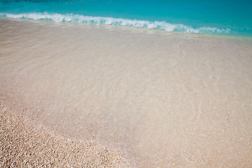 Image showing Myrtos beach, Kefalonia