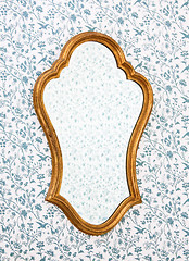 Image showing Victorian Golden Mirror Frame