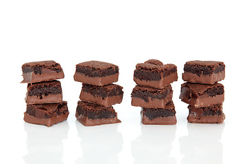 Image showing Chocolate Brownie Cakes