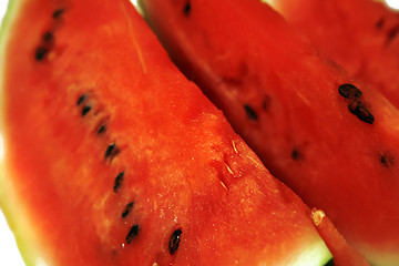 Image showing slices of watermelon 