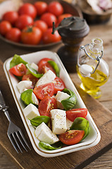 Image showing Caprese salad