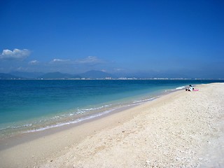 Image showing Sandy beach