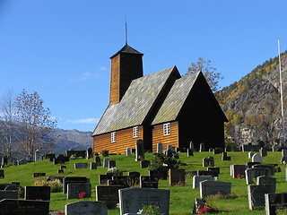 Image showing Gaupne old church