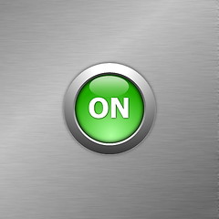 Image showing green on button