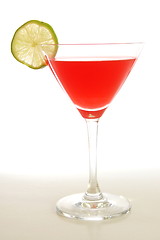 Image showing red cocktail