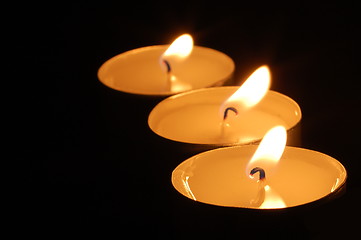 Image showing romantic candles