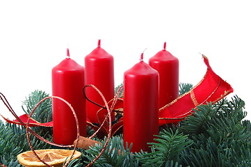Image showing christmas wreath