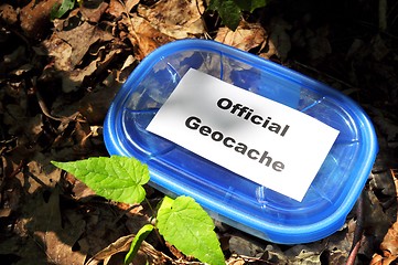 Image showing geocache