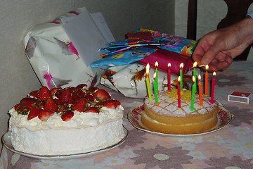 Image showing Birthday Cake