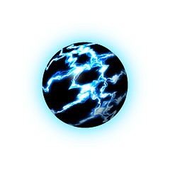 Image showing lightning globe