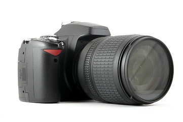 Image showing black dslr camera