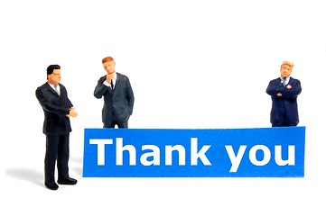 Image showing thank you