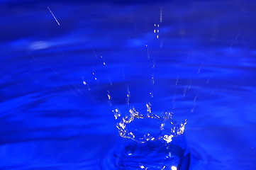 Image showing splashing fresh water