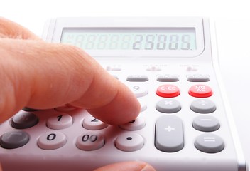 Image showing calculator