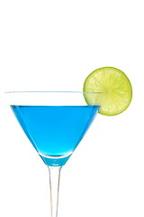 Image showing blue drink