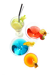 Image showing Cocktails