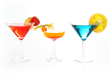 Image showing Cocktails