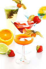 Image showing Cocktails