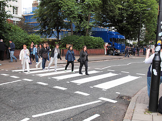 Image showing Abbey Road, London, UK