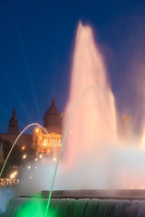Image showing Barcelona Font Magica or Magic Fountain