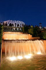 Image showing Barcelona Font Magica or Magic Fountain