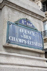 Image showing Champs Elysees, Paris
