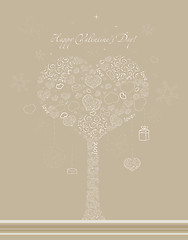 Image showing Love tree
