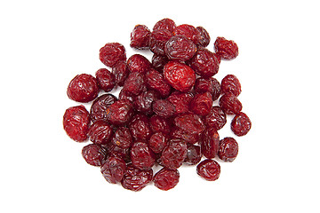 Image showing Dried cranberries