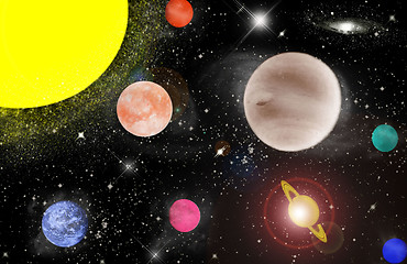 Image showing   Solar system