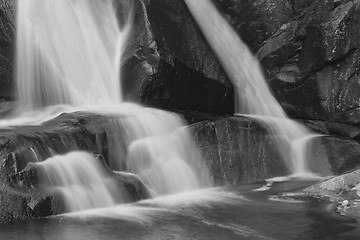 Image showing Waterfall at the Wilderness National Park