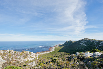 Image showing Coastline at the Cape of Good Hope