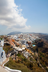 Image showing Thira, Santorini, Greece