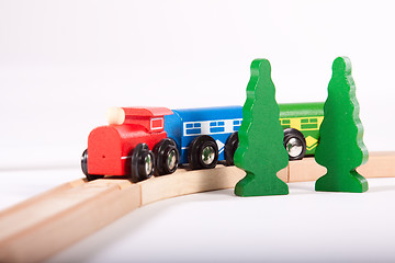 Image showing brio train