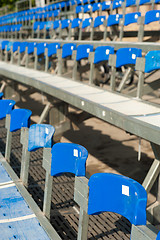 Image showing Stadium seats