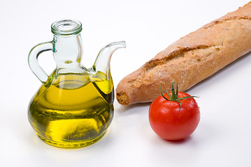 Image showing Mediterranean ingredients