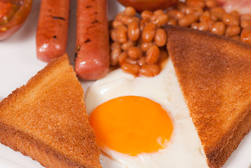 Image showing English breakfast